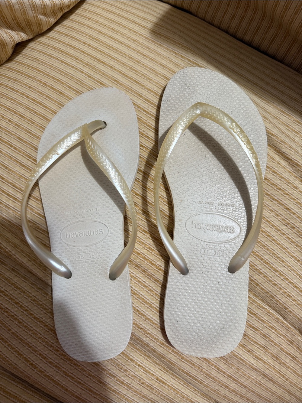 Havaianas Flip Flops Cream